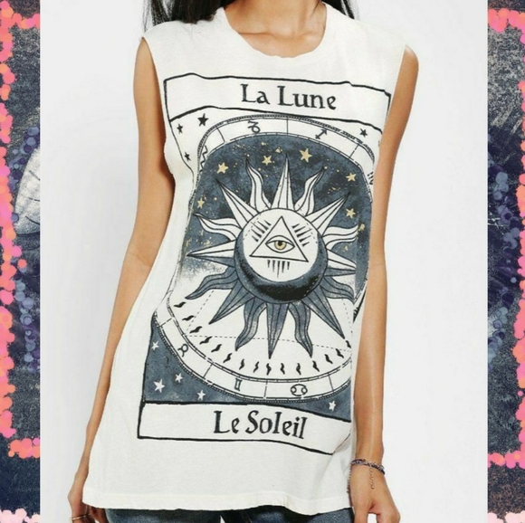 Urban Outfitters Tops - The Sun and The Moon Tarot Tank
